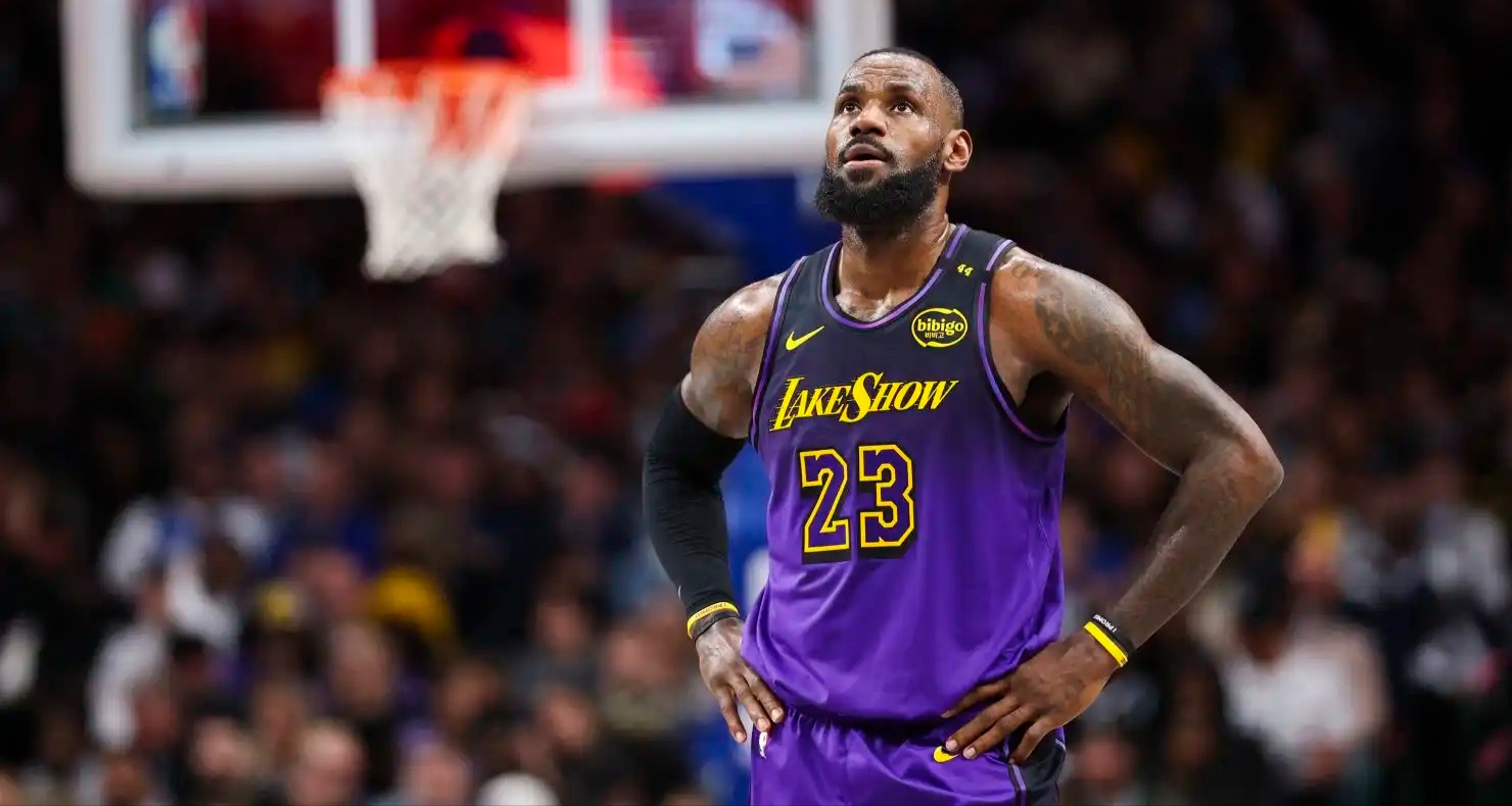 湖人负于掘金，詹姆斯空砍25分